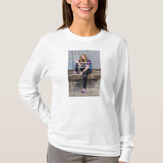 Personalisieren mit Ihrem Foto T-Shirt (Vorderseite)