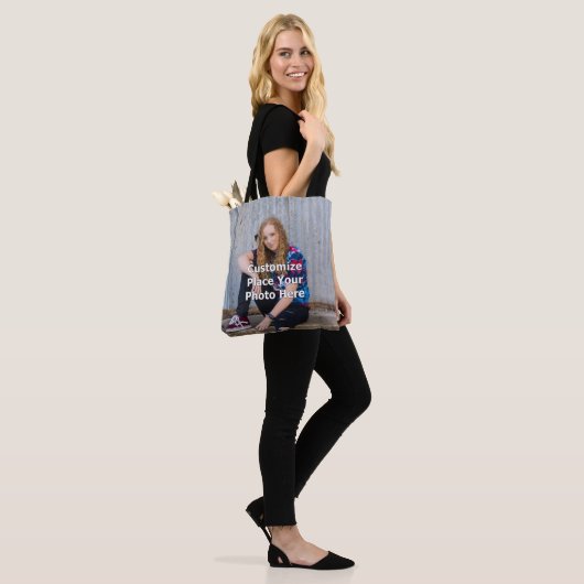Personalisieren mit Ihrem Foto Tasche (Am Model)