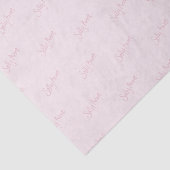 Personalisieren mit Ihrem Namen Seidenpapier (Ausschnitt)