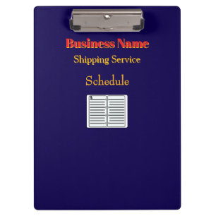 Personalisieren mit Name Shipping Service Klemmbrett
