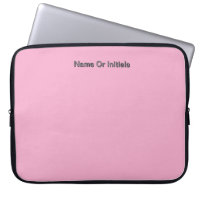Personalisieren mit Namensinitialen Rosa