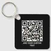 Personalisieren mit QR-Code für eine moderne Touch Schlüsselanhänger (Vorderseite)