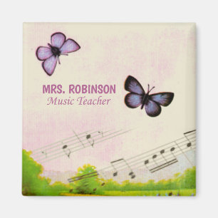 Personalisieren, Musik-Schmetterlinge dank Lehrer Magnet