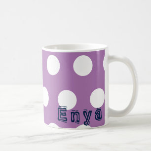 Personalisieren nach Name Polka Tasse