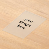 Personalisieren oder Anpassen Acryleinladungen (Ablage )