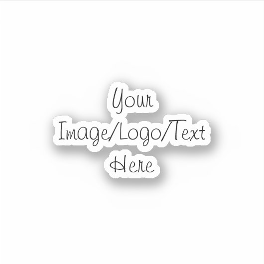 Personalisieren oder Anpassen Aufkleber (Vorderseite)