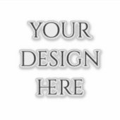 Personalisieren oder Anpassen Aufkleber (Vorderseite)