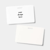 Personalisieren oder Anpassen Ausweis (Vorder- & Rückseite)