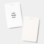 Personalisieren oder Anpassen Ausweis (Vorder- & Rückseite)