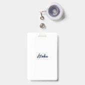 Personalisieren oder Anpassen Ausweis (Vorderseite mit einziehbar)