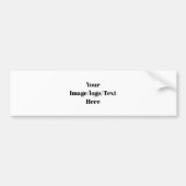 Personalisieren oder Anpassen Autoaufkleber (Vorne)