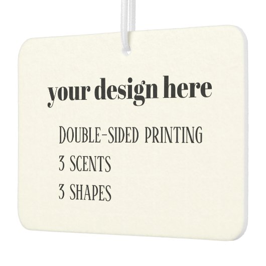 Personalisieren oder Anpassen Autolufterfrischer (Links)