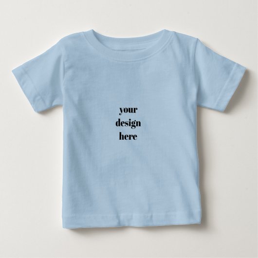 Personalisieren oder Anpassen Baby T-shirt (Vorderseite)