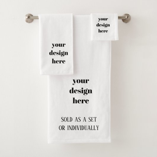 Personalisieren oder Anpassen Badhandtuch Set (Insitu)