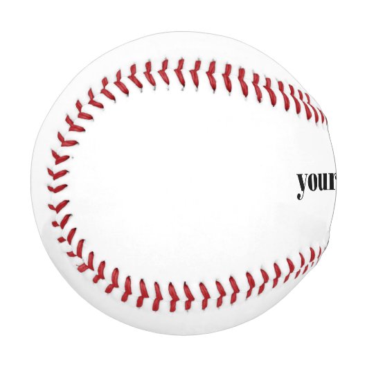 Personalisieren oder Anpassen Baseball (Vorderseite Links)