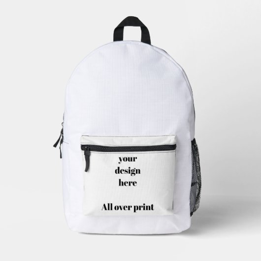 Personalisieren oder Anpassen Bedruckter Rucksack (Vorderseite)