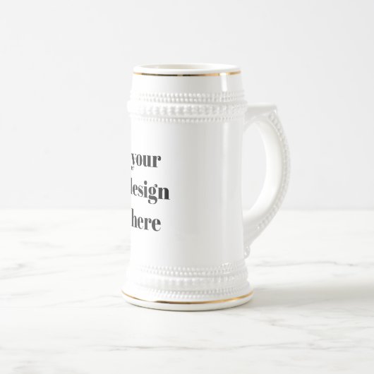 Personalisieren oder Anpassen Bierglas (VorderseiteRechts)