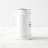 Personalisieren oder Anpassen Bierglas (Vorderseite Links)