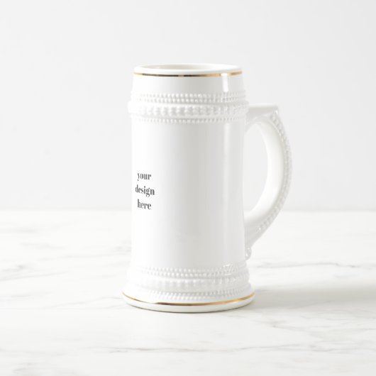 Personalisieren oder Anpassen Bierglas (VorderseiteRechts)