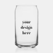 Personalisieren oder Anpassen Dosenglas (Vorderseite)