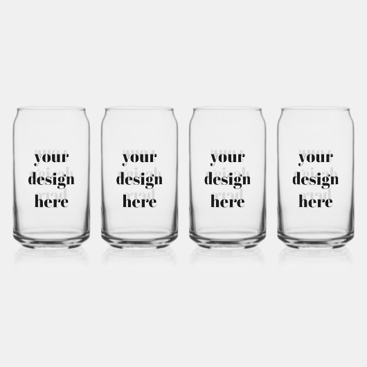 Personalisieren oder Anpassen Dosenglas (Vorderseite)