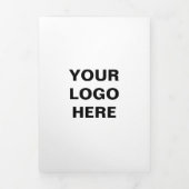 Personalisieren oder Anpassen Dreifach Gefaltete Einladung (Cover)