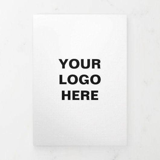 Personalisieren oder Anpassen Dreifach Gefaltete Einladung (Cover)