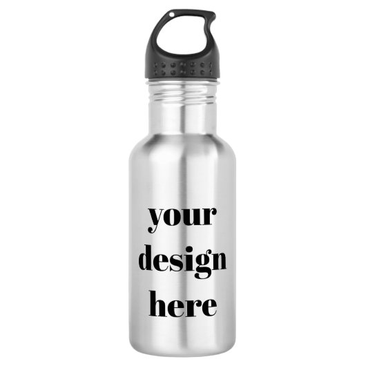 Personalisieren oder Anpassen Edelstahlflasche (Vorderseite)