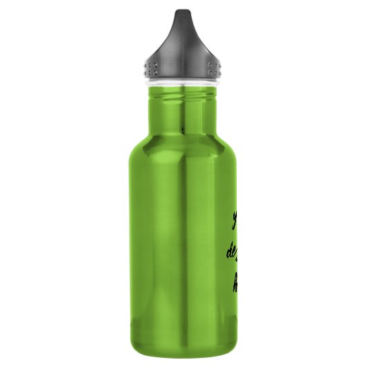 Personalisieren oder Anpassen Edelstahlflasche (Links)