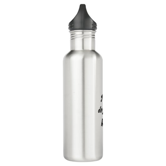 Personalisieren oder Anpassen Edelstahlflasche (Links)