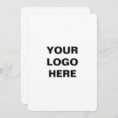 Personalisieren oder Anpassen Einladung (Vorne/Hinten)