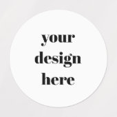 Personalisieren oder Anpassen Etiketten (Design 1)