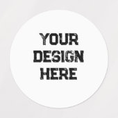 Personalisieren oder Anpassen Etiketten (Design 1)