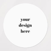 Personalisieren oder Anpassen Etiketten (Design 2)