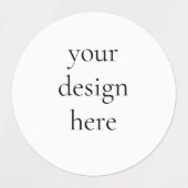 Personalisieren oder Anpassen Etiketten (Design 2)