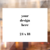 Personalisieren oder Anpassen Fensteraufkleber (Blatt 2)