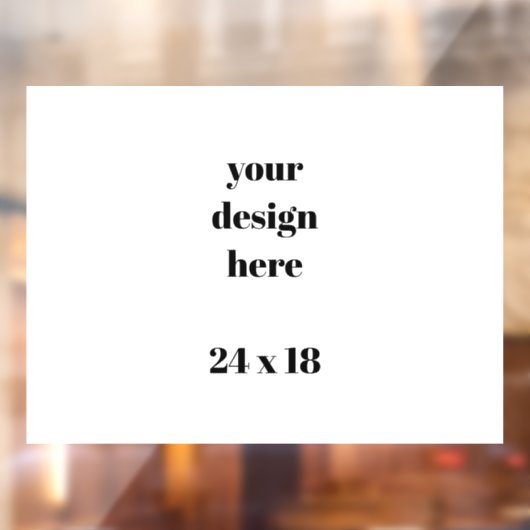 Personalisieren oder Anpassen Fensteraufkleber (Blatt 2)