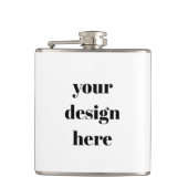 Personalisieren oder Anpassen Flachmann (Vorderseite)