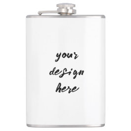 Personalisieren oder Anpassen Flachmann