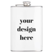 Personalisieren oder Anpassen Flachmann (Vorderseite)