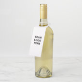 Personalisieren oder Anpassen Flaschenanhänger (Angewinkelt)