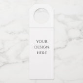 Personalisieren oder Anpassen Flaschenanhänger (Vorderseite)