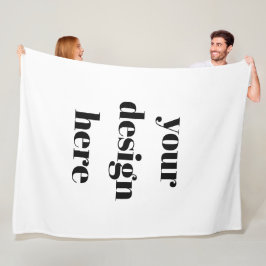 Personalisieren oder Anpassen Fleecedecke