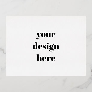 Personalisieren oder Anpassen Folien Feiertagspostkarte