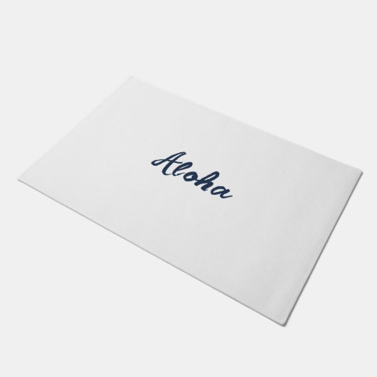 Personalisieren oder Anpassen Fußmatte (Schrägansicht)