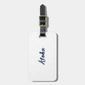 Personalisieren oder Anpassen Gepäckanhänger (Vorderseite vertikal)