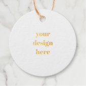 Personalisieren oder Anpassen Geschenkanhänger (Vorderseite)