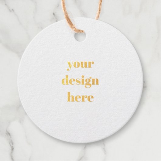 Personalisieren oder Anpassen Geschenkanhänger (Vorderseite)