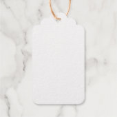 Personalisieren oder Anpassen Geschenkanhänger (Rückseite)