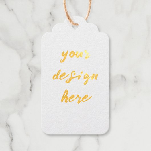 Personalisieren oder Anpassen Geschenkanhänger (Vorderseite)